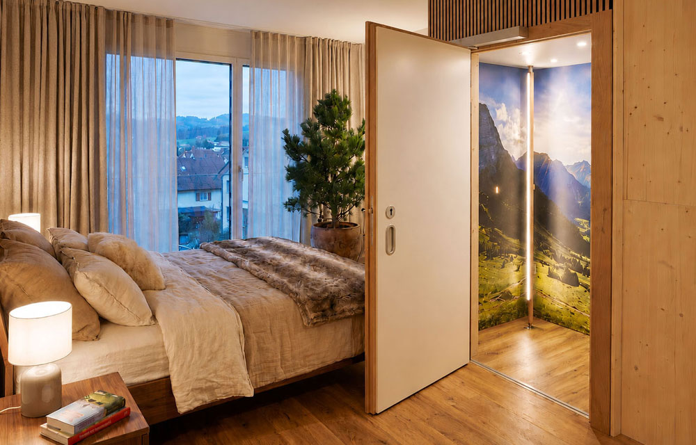 Senkrechter Hauslift